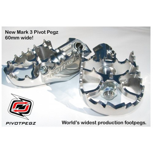Спортивные подножки Pivot Pegz "Mark3", для KTM 1090 Adv, 1190 Adv, 1290 Super Adv, 690 Enduro / R / SMC, LC8 (